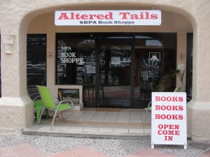 SBPA altered tails book shoppe